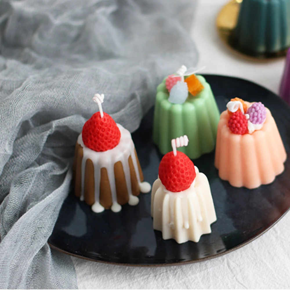 Силиконовая форма Cannele 15 чашек для французского крема кофе торта вышивки