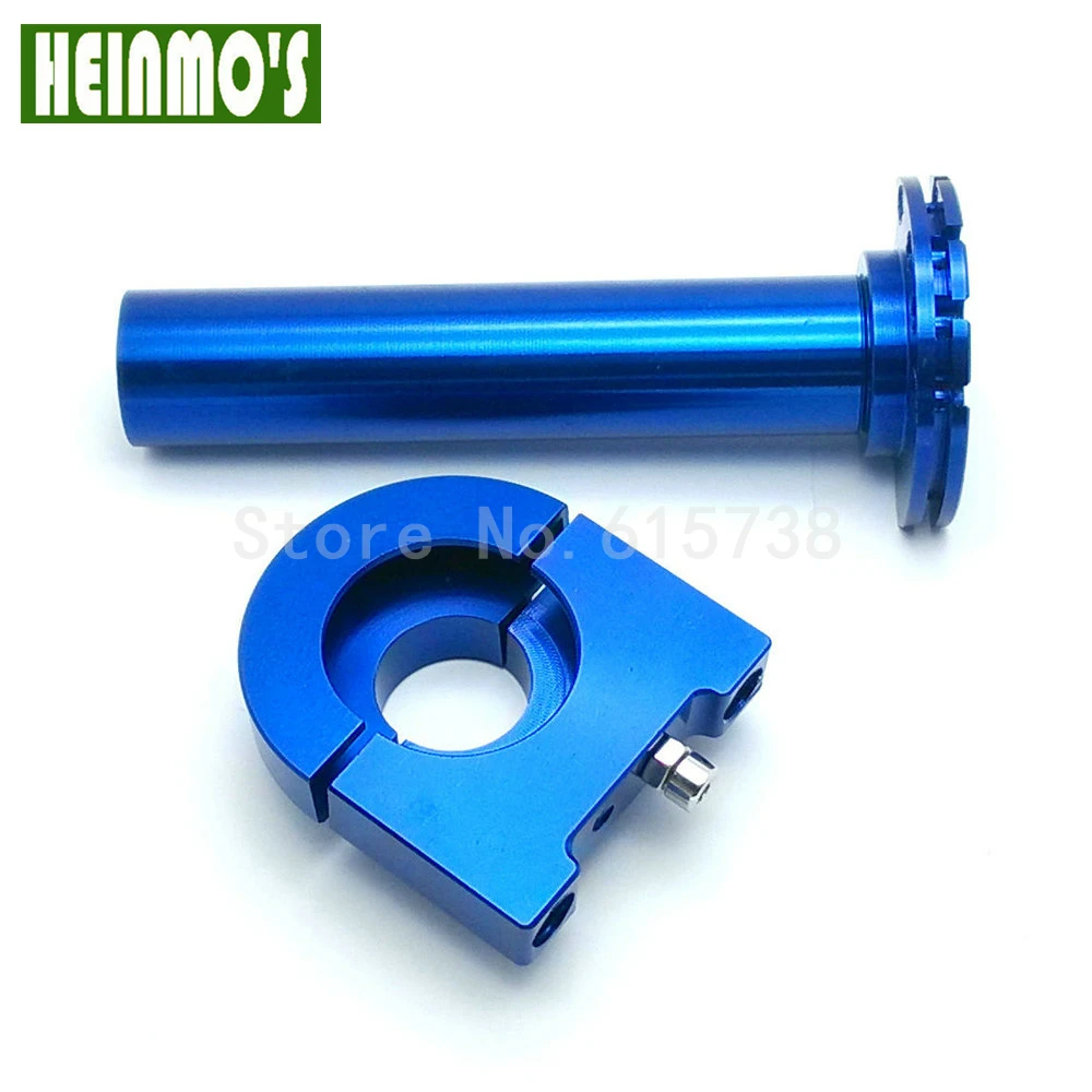 Серебряная алюминиевая рукоятка CNC для мотоцикла регулировки заслонки