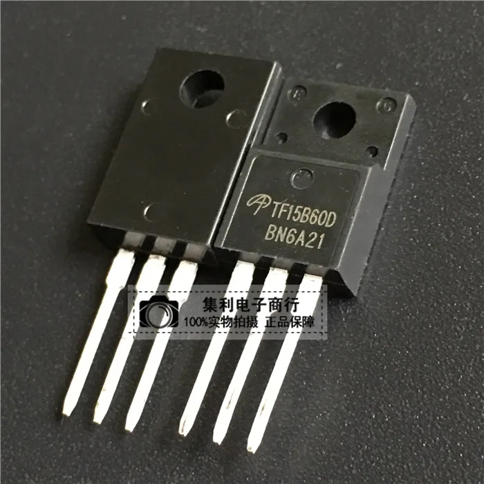

10 шт./лот AOTF15B60D TF15B60D TO-220F