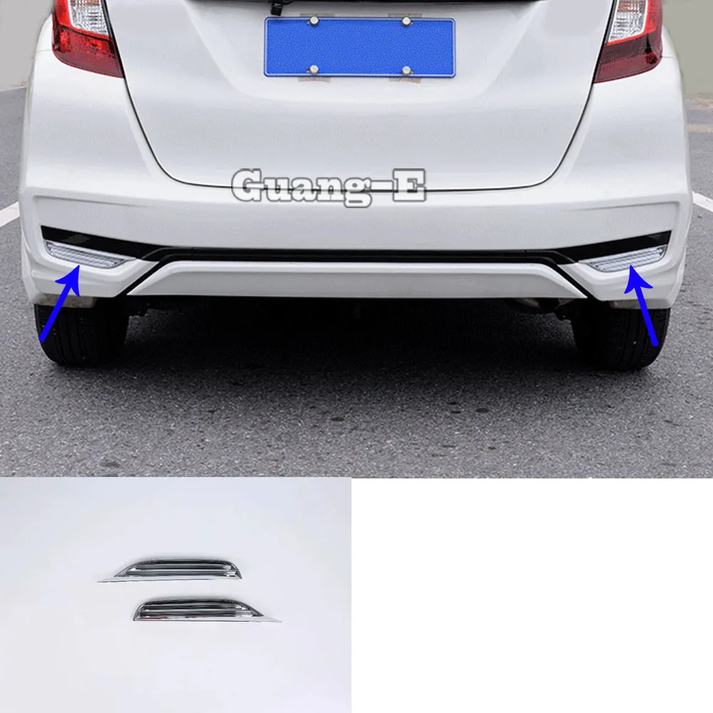 Для Honda Fit Jazz 2017 2018 2019 крышка автомобиля детектор ABS хром лампа задний