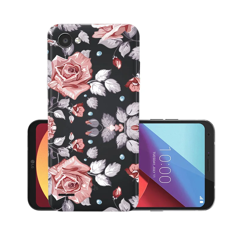 Мягкий ТПУ чехол для телефона LG Q6 плюс альфа Q6a Q 6 M700 силиконовый Funda Capa мягкий 5