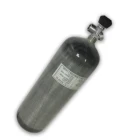 AC16831 Condor Pcp Air Rifle 9L 300Bar Scuba Tank Ce Пейнтбольный софтпистолет, цилиндр высокого давления из углеродного волокна, Воздушный бак M18 * 1,5