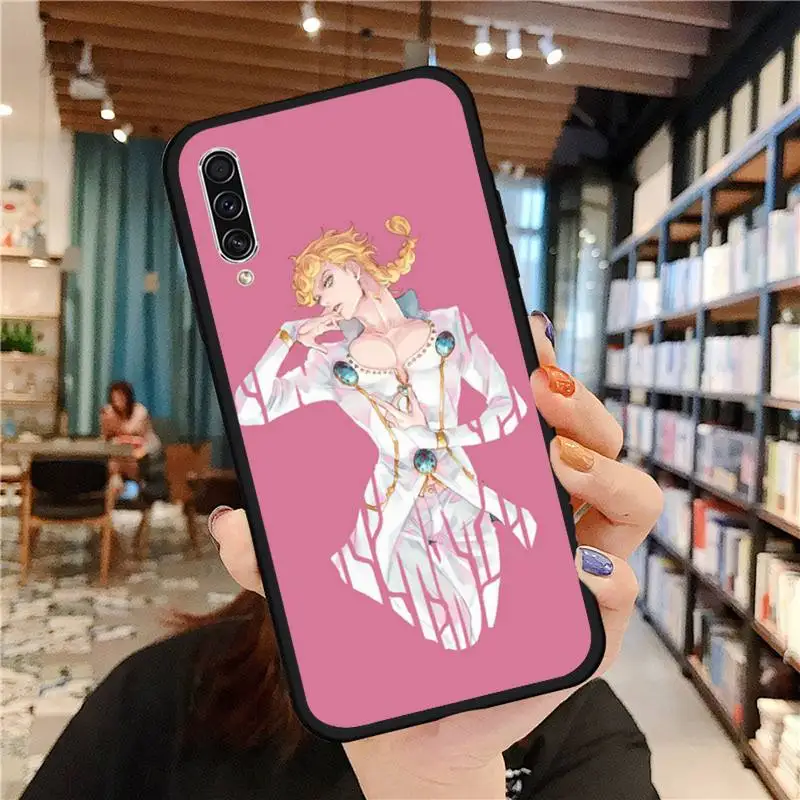 

JoJo Bizarre Adventure cartoon anime Phone Case For Samsung A20 A30 30s A40 A7 2018 J2 J7 prime J4 Plus S5 Note 9 10 Plus