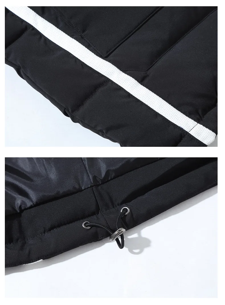 Большие размеры 3XL 4XL 5XL 6XL 7XL 8XL 9XL мужские парки с капюшоном 1-50