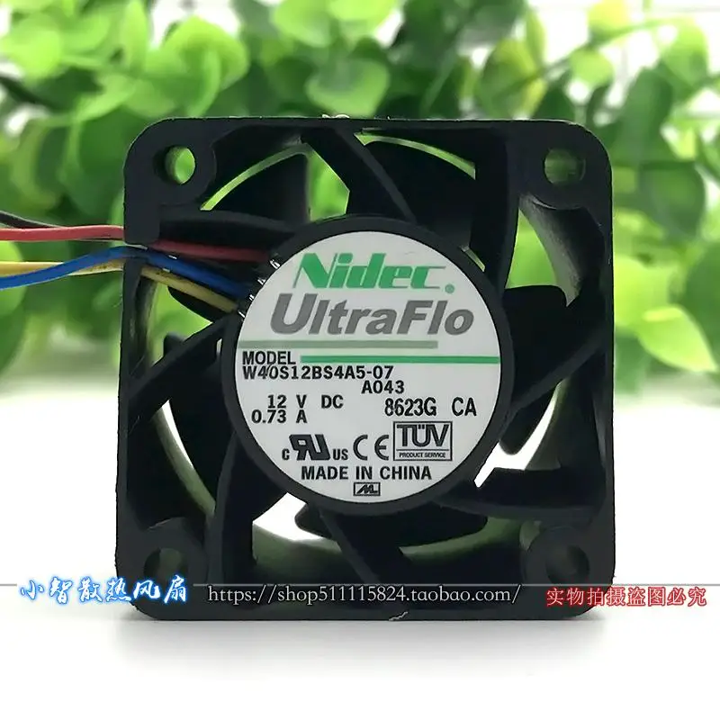 Оригинальный 4028 12V 0.73A 4 см ШИМ насильственного высокая скорость 1U Сервер
