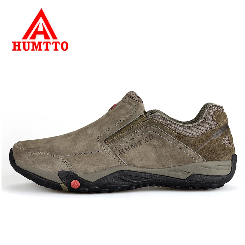 Мужские треккинговые ботинки Humtto из натуральной кожи обувь для альпинизма