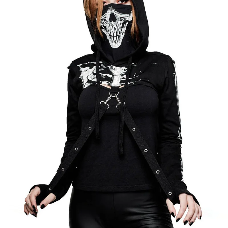 

82308 dark niche women's new personalized sweater