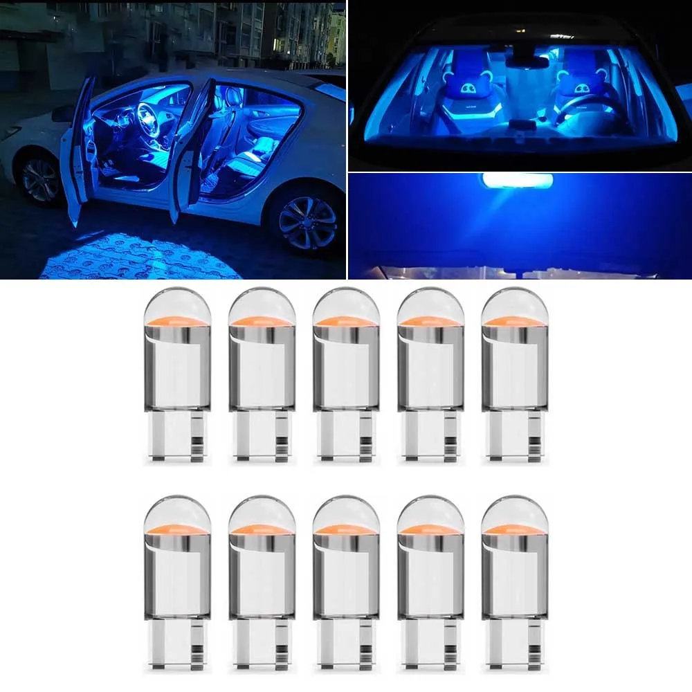 DC 12V 10x T10 501 Led Car Side Light 1.5W COB Led Lights Parking Light