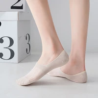 new style spring cotton mesh hollow out woman breathable cute macaron color no show socks street fashion harajuku ankle socks