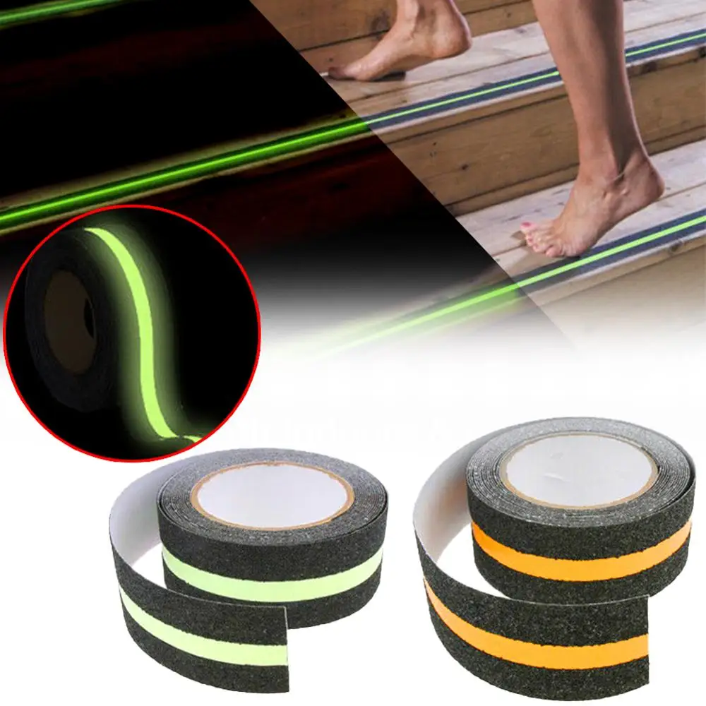 

5M Floor Safety Luminous Strip Reflective Strip Non Skid Tape Adhesive Anti Slip Adhesive Stickers High Grip