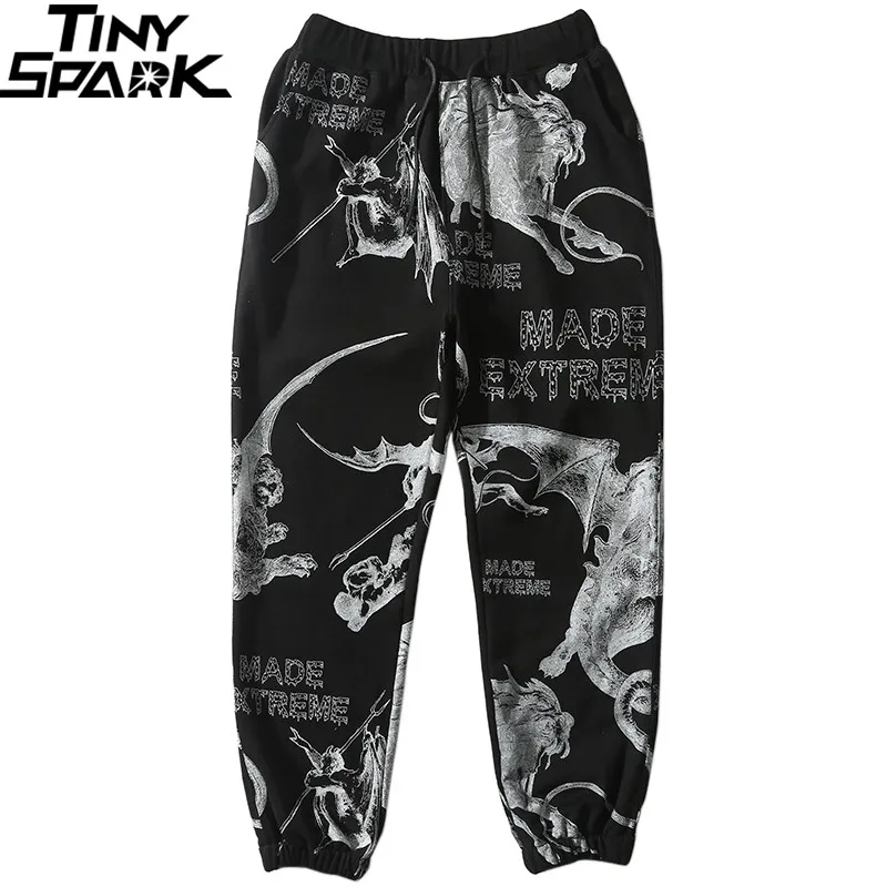 Штаны в стиле хип хоп джоггеры уличная одежда мужские спортивные штаны Харадзюку