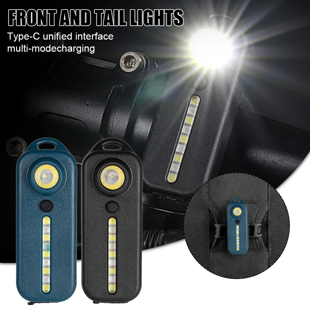

Bicycle Rear Light Waterproof USB Rechargeable LED Safety Warning Lamp Bike Flashing Accessories Cycling Taillight Lights