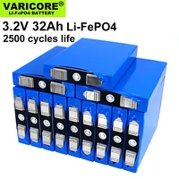 varicore new 3 2v 32ah battery pack lifepo4 phosphate 12v 4s 24v 32000mah motorcycle car motor batteries modification nickel