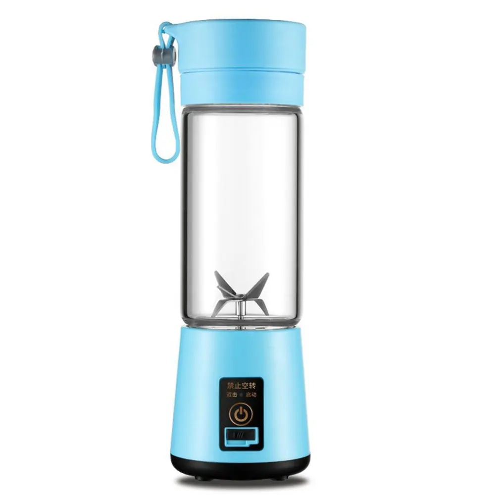 

Portable Blender USB Mixer 304 Stainless Steel Blades Electric Juicer Smoothie Blender Mini Food Processor Lemon Squeezer