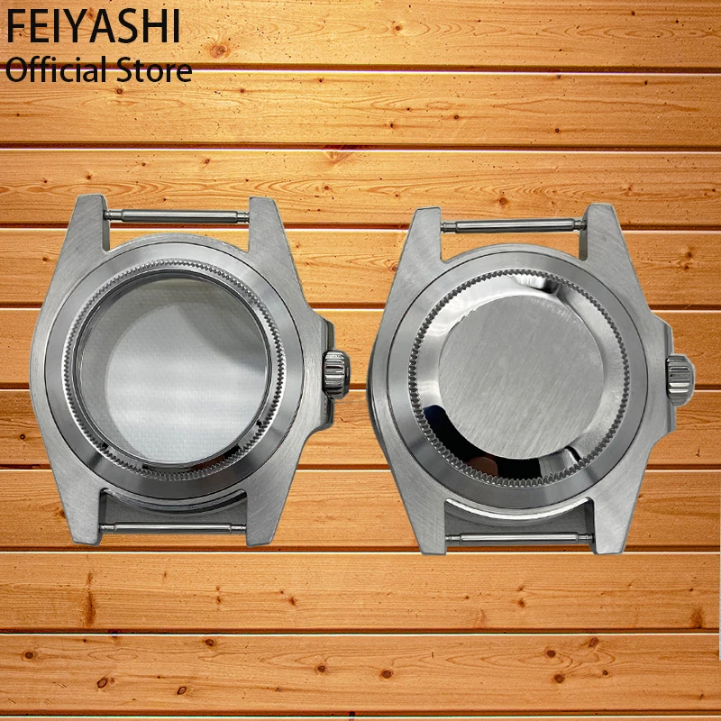 watches accessories Men's watches case Submariner Series For Japan seiko nh35 nh36 dial movement Eyeless covers Sapphire Glass