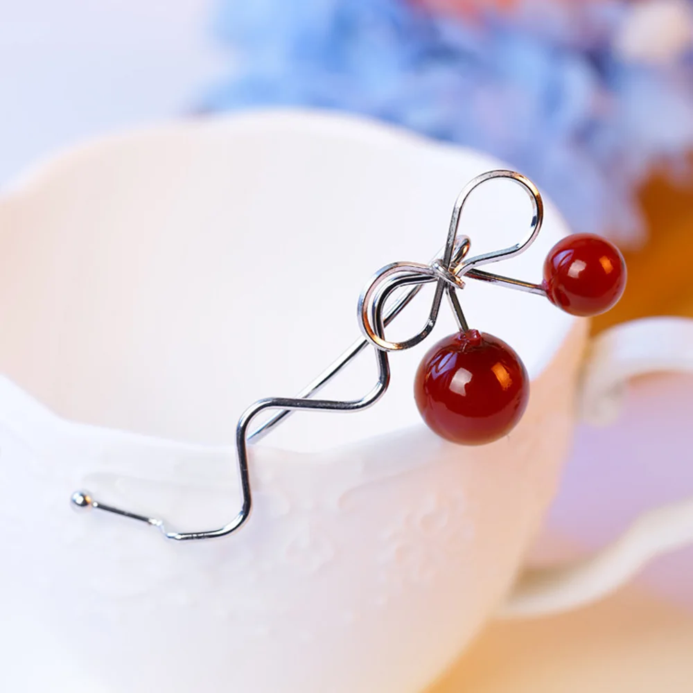 Заколка для волос в форме вишни женщин и девочек | Красота здоровье