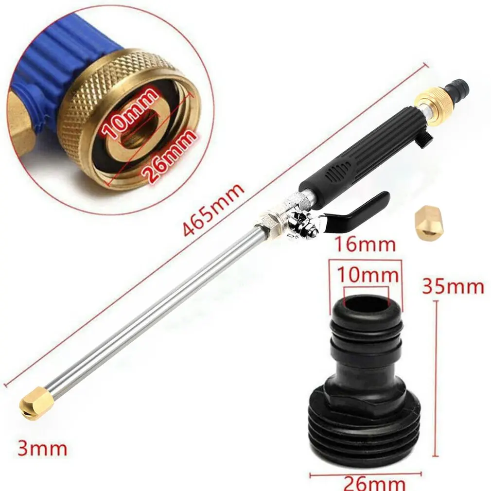 

Car Wash High Pressure Water Gun Washer Water Jet Garden Washer Hose Wand Nozzle Sprayer Watering Spray Sprinkler Cleaning Tool