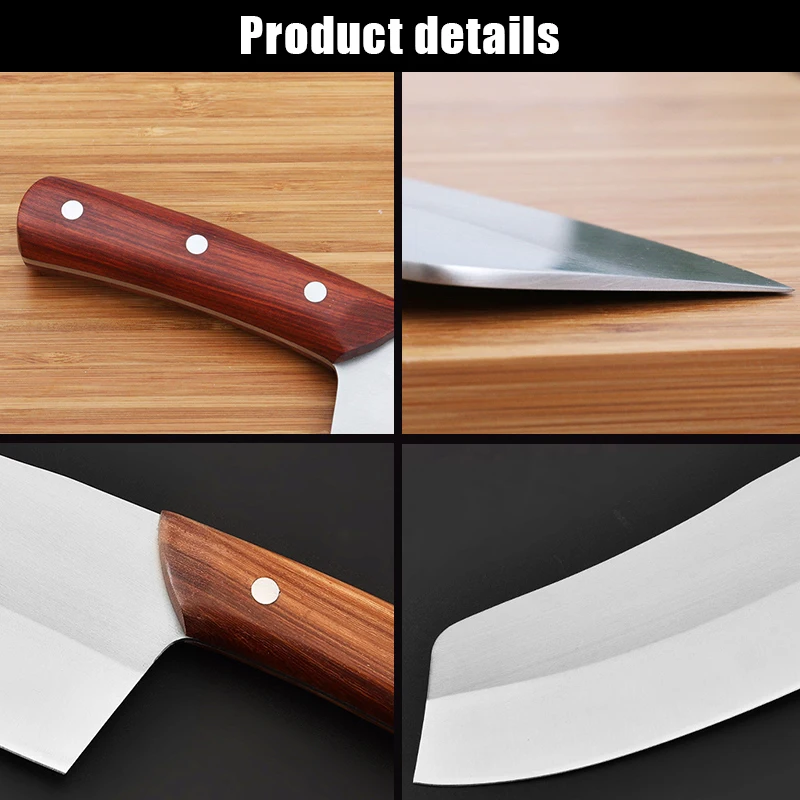 Нож мясника 6 5 дюйма кухонный нож из нержавеющей стали для нарезки мяса китайский
