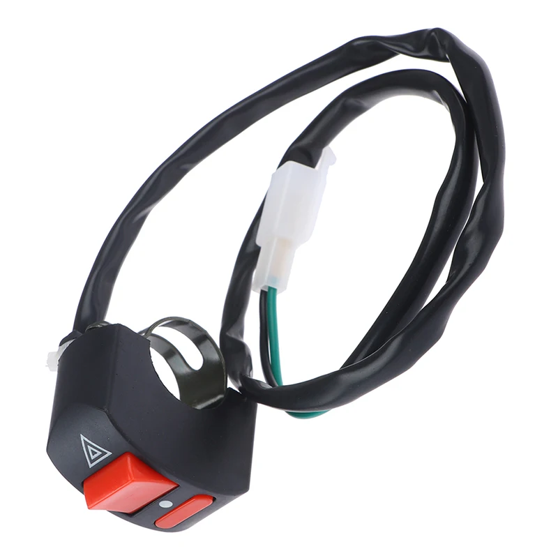 1 шт. Универсальный руль мотоцикла Пламенный переключатель кнопка вкл. Выкл. для