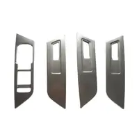 For Skoda KAROQ 2018 2019 2020 2021 Interior Accessories Styling Car Window Control Panel Trim Cover Metal