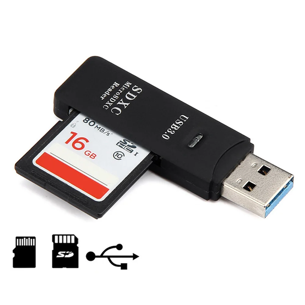 Кардридер USB 3 0 SD/Micro SD TF смарт адаптер карты памяти для ноутбука аксессуары Type C