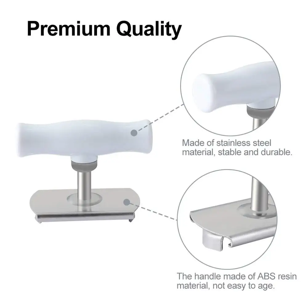Lmetjma Открывалка Для Бутылок Из Нержавеющей Стали Регулируемая 1-4 Дюйма