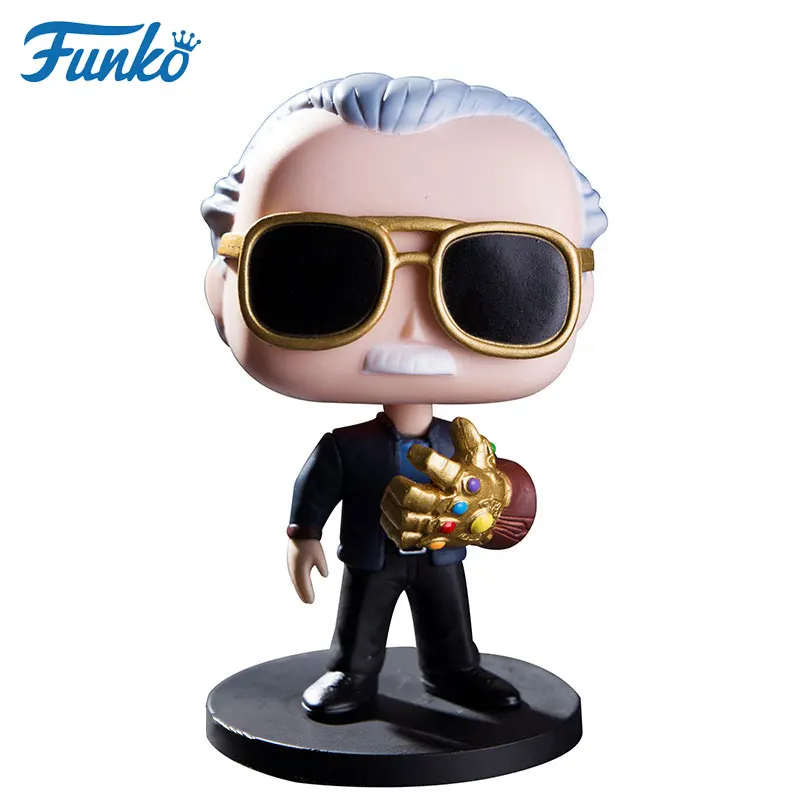 Funko pop экшн игрушка Фигурки Мстителей funko marvel creator Стэн ли Стэнли Аниме игрушки для