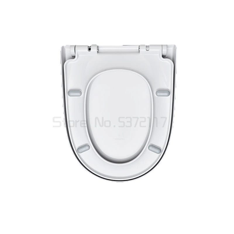 

shape Toilet seat Ultra-thin lid quickly remove D type Slow Close Length 425mm - 480mm, Width 355mm - 365mm GBP17327SU