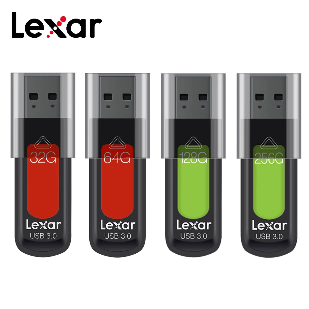 Флеш-накопитель Lexar S57 USB 128/256/32/64 ГБ максимальная скорость чтения 150/МБ/с. |