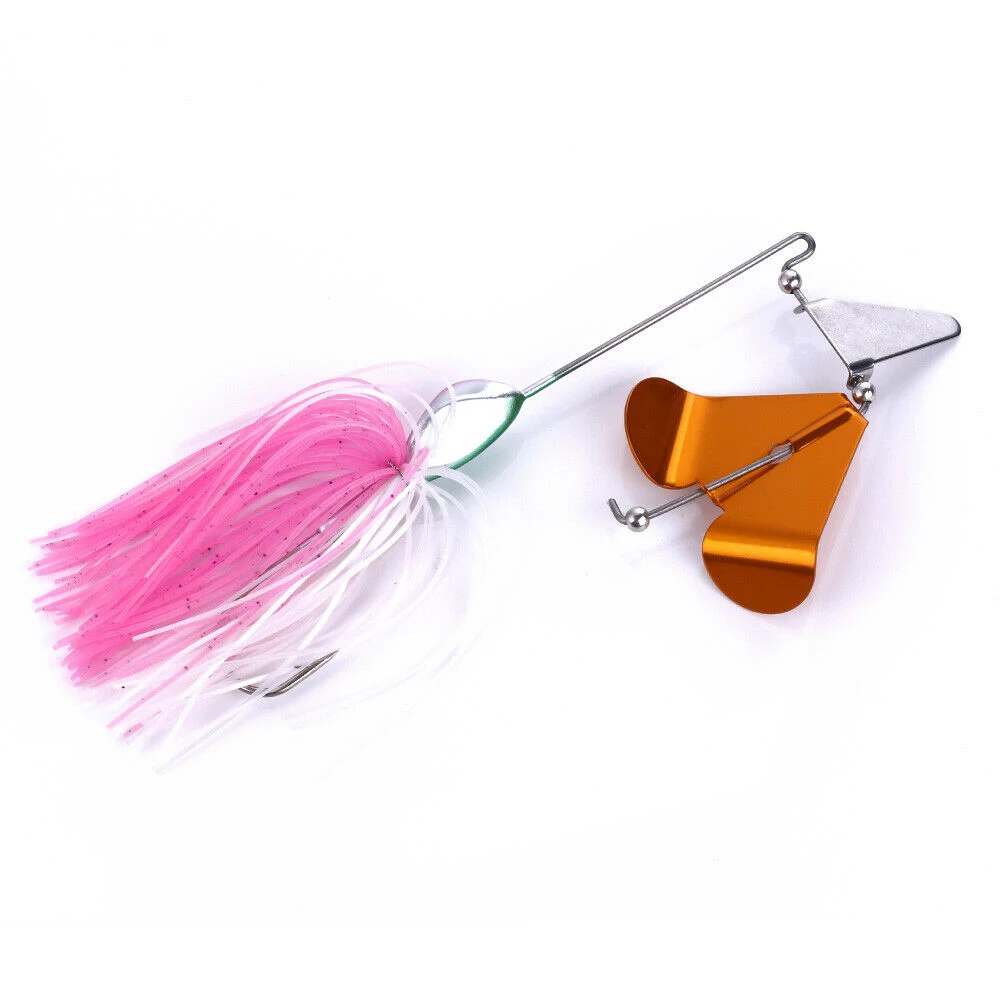 

4pcs Rotating Metal Spinner Fishing Lures Sequins Artificial Hard Bait Crap Bass Pike Fishing Tackle Wobblers CrankBaits