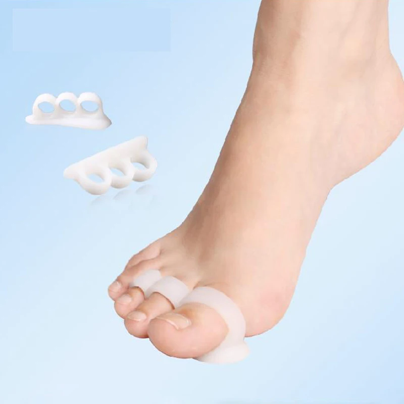 

1-5Pair Silicone Bunion Toe Corrector Orthopedic Toe Separators Hallux Valgus Pedicure Tools Toe Separator Bone Thumb Correction