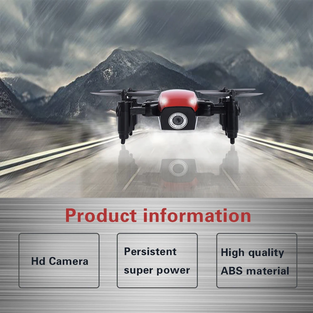 S9M HD камера Скорость Регулируемый 4CH 6-Axis Gyro 720P удержания высоты 4CH 6-Axis Gyro HD 720P складной Hover S9HW S9