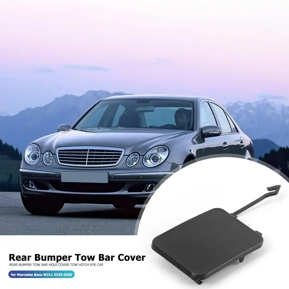 Колпачок на фаркоп заднего бампера для Mercedes Benz E Class W211 E320 E350 E500 E550 E55AMG 2002-2006 2118801405 |