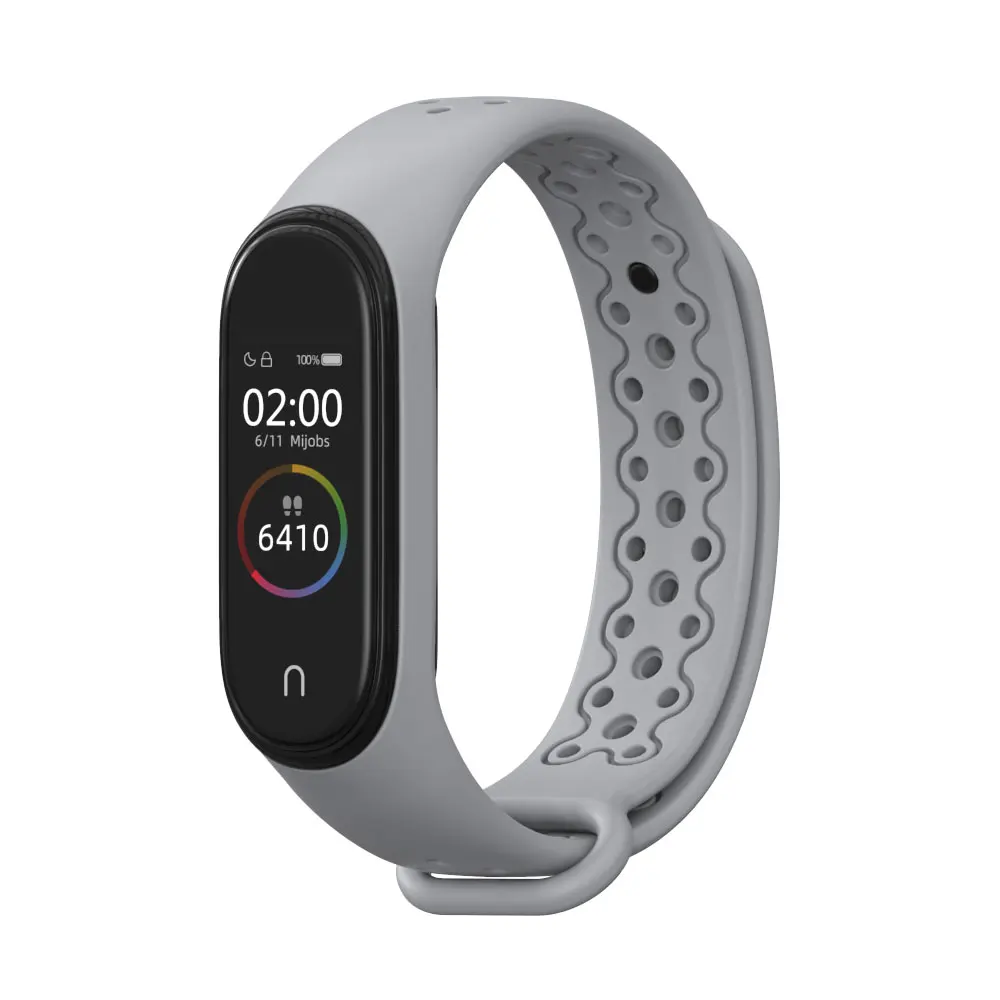 Ремешок для Mi Band 4 3 спортивный браслет Bend ремень Xiaomi Pulseira Opaska My Band4 силиконовый