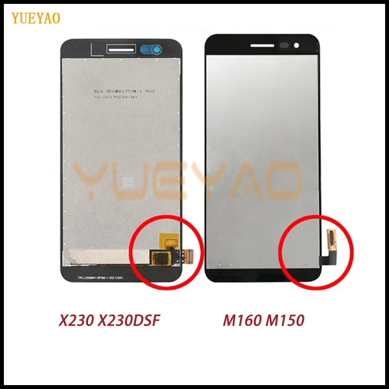 5 0 ''полный жк дисплей + сенсорный экран дигитайзер в сборе для LG K4 2017 LTE Phoenix 3 M160