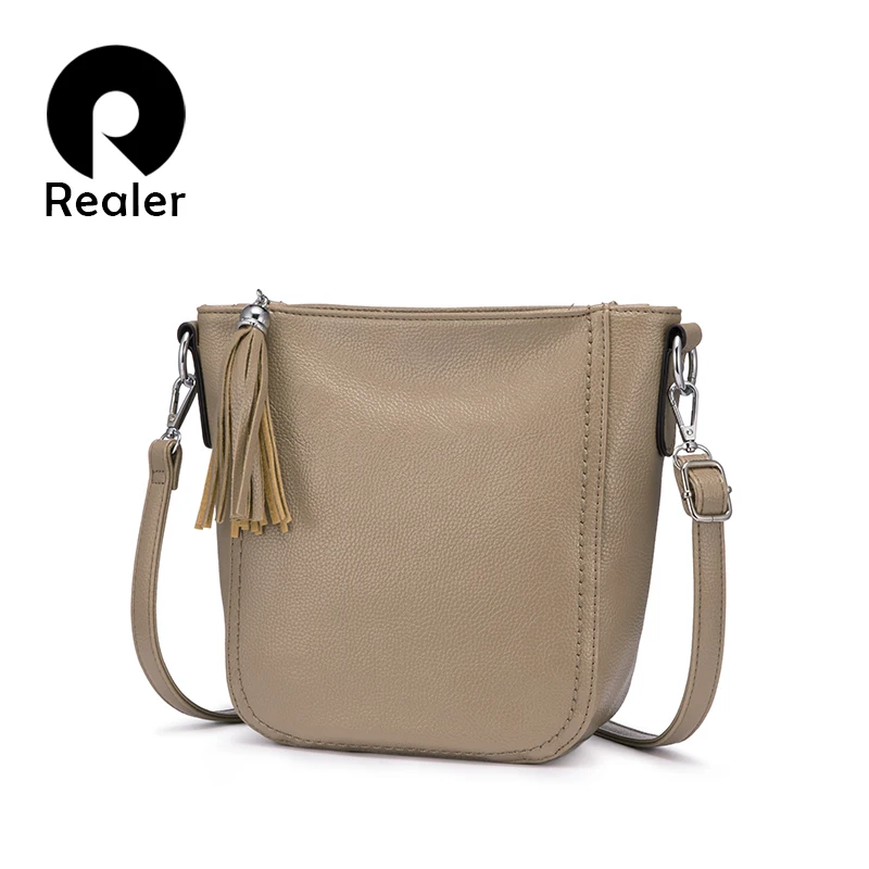REALER женская сумка через плечо сумки для женщин 2019 роскошные наплечные женские на