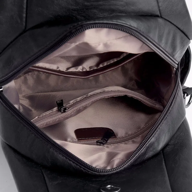 Женские Кожаные Рюкзаки Mochilas женский рюкзак школьные сумки для девочек Дамский