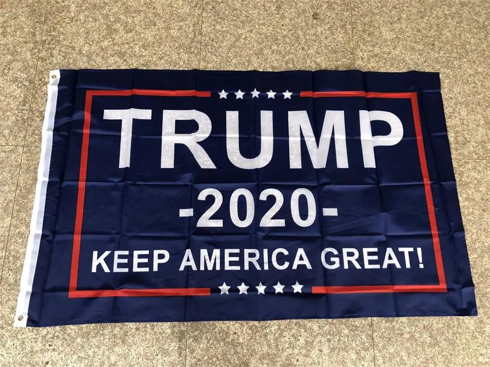 Дропшиппинг флаг Трампа 2020 сохранить Америку большой Дональд президент США 150x90