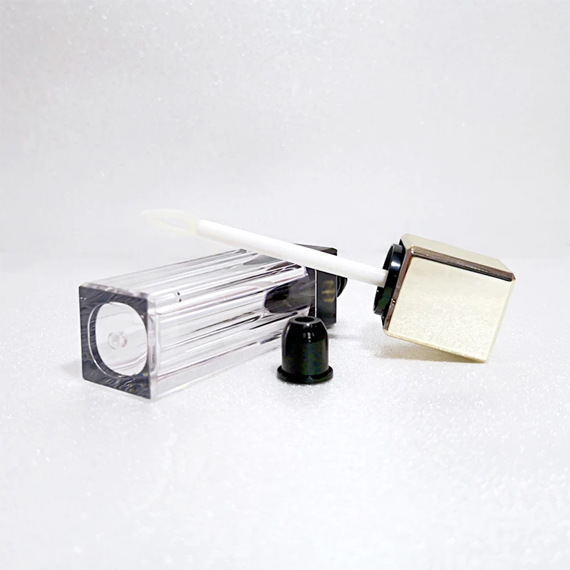 Изготовленным на заказ логосом 10/30/50 шт прозрачный блеск для губ контейнеры с