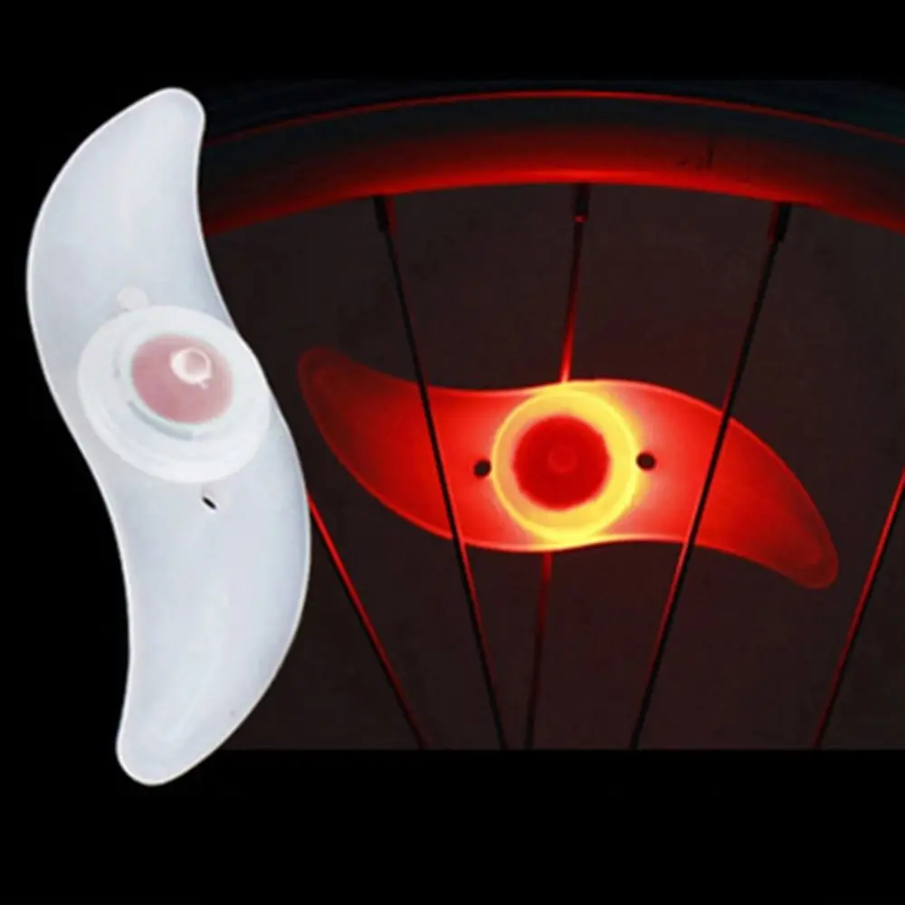 1 шт велосипед лампа на спицы Велоспорт запасами ивовых деревьев светодиодный