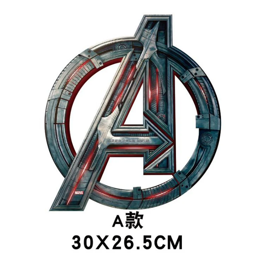 Marvel Мстители Логотип игрушка стикер водонепроницаемый для автомобиля ноутбук багаж гитара электроскутер наклейки игрушки для фанатов подарки - Цвет: 3