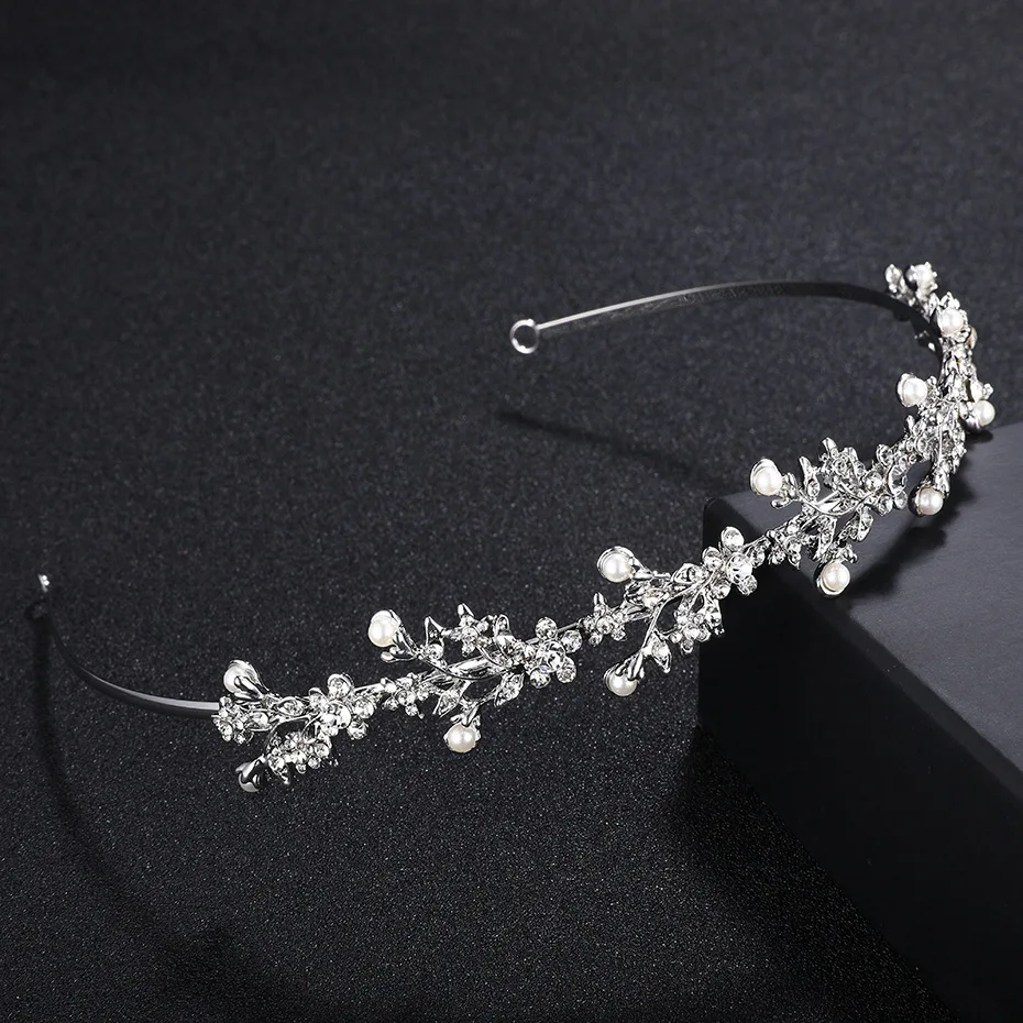 

Crystal Headband Wedding Tiara Crown Bridal Headpiece