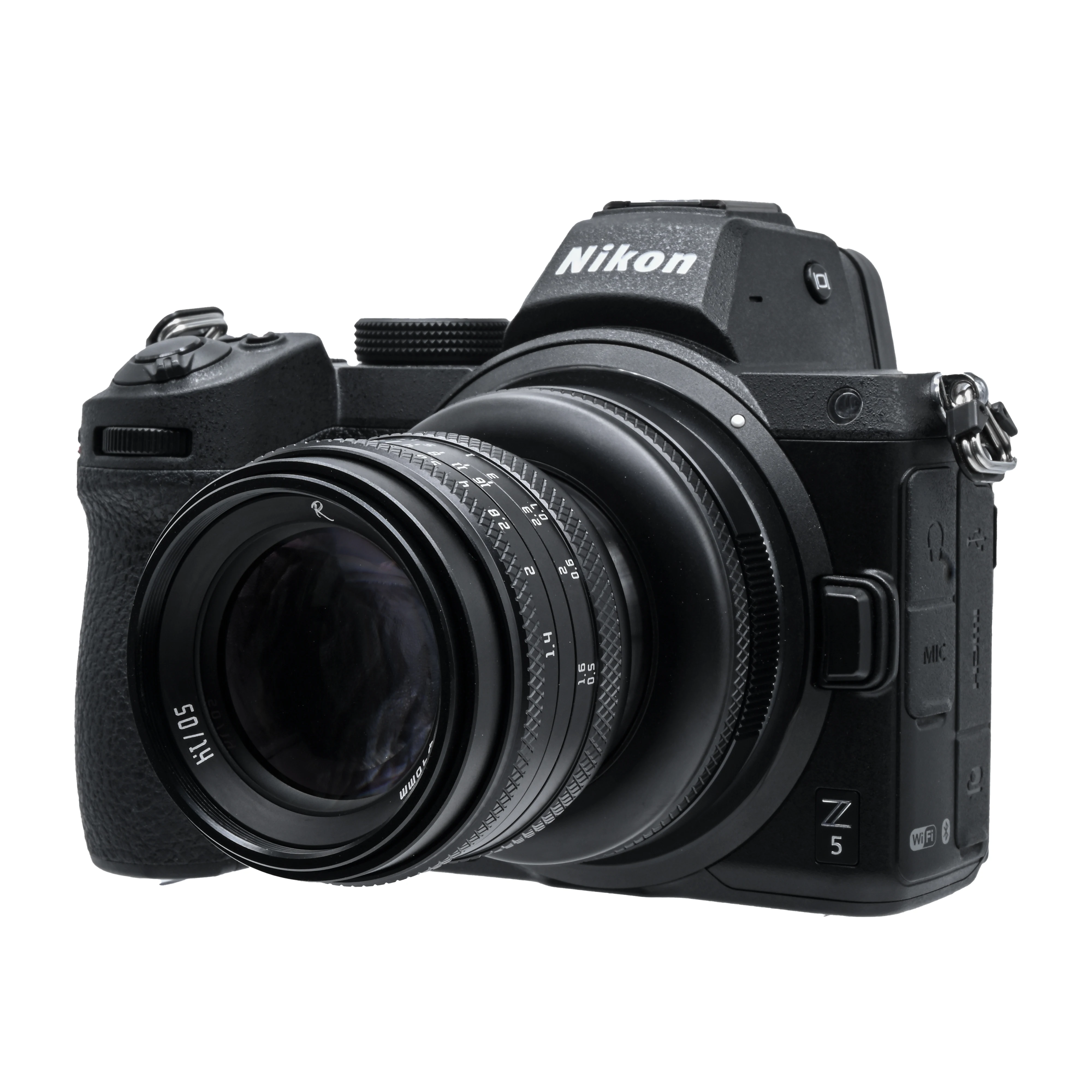 Камера с ручной фокусировкой и большой диафрагмой для sony A7M3 CanonR5R6 Nikon Z6 7 Fuji XT4 50 мм