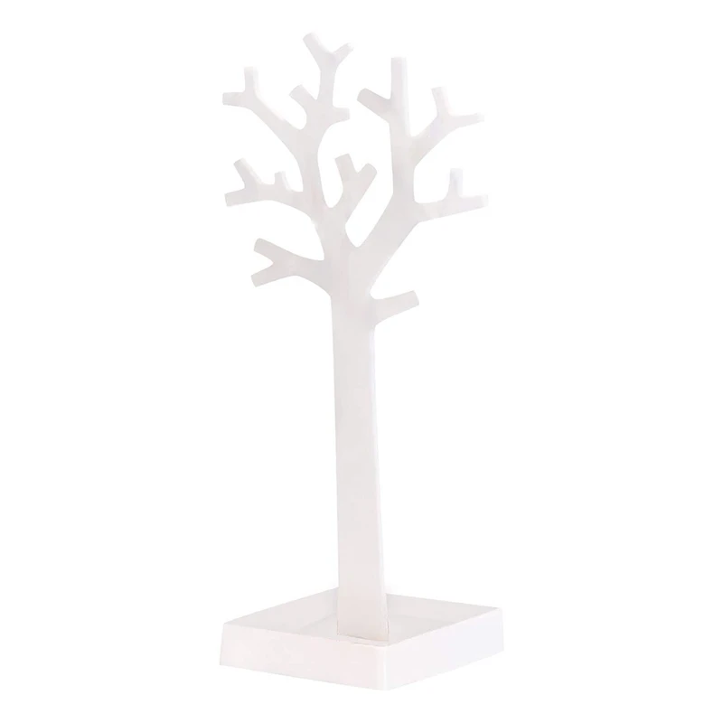 

Tree Jewelry Stand Trinket Tray Necklace Earring Bracelet Holder Organizer for Holiday Wedding Home Displays Christmas