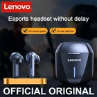 Игровые наушники Lenovo XG01 TWS, беспроводные Спортивные наушники Bluetooth 5,0, IPX5 водонепроницаемая hi-fi гарнитура с низкой задержкой и сенсорным управлением