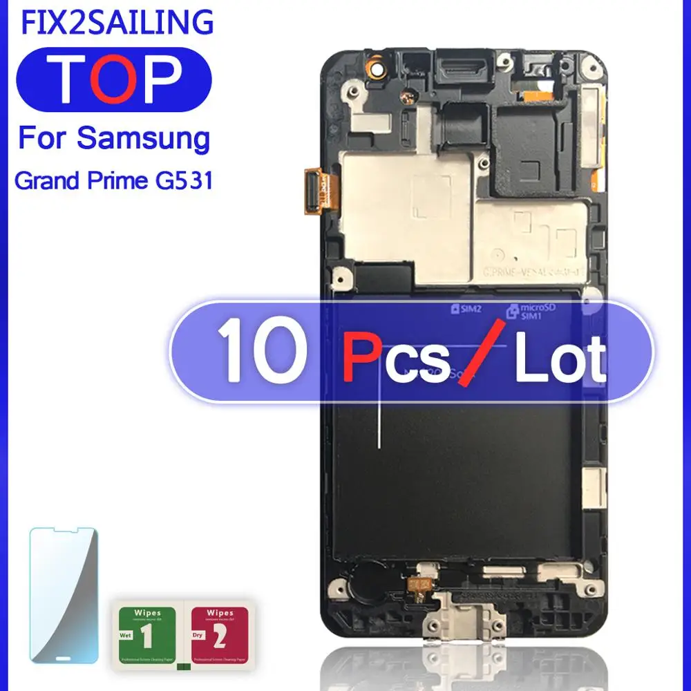 ЖК-экран G531 для Samsung Galaxy Grand Prime G531H G531F G531FZ дигитайзер сенсорного экрана модуль