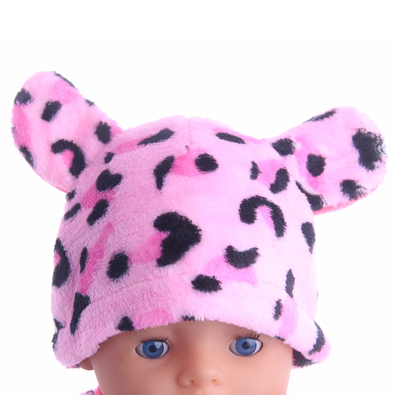 Зимняя леопардовая Пижама-новая и удобная ручная работа Супер А для 18-дюймовых