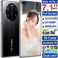 hauwei mate40 rs 5g smartphone global version 7 1inch full screen 12512gb 24mp48mp 6800mah dual sim card android mobile phone