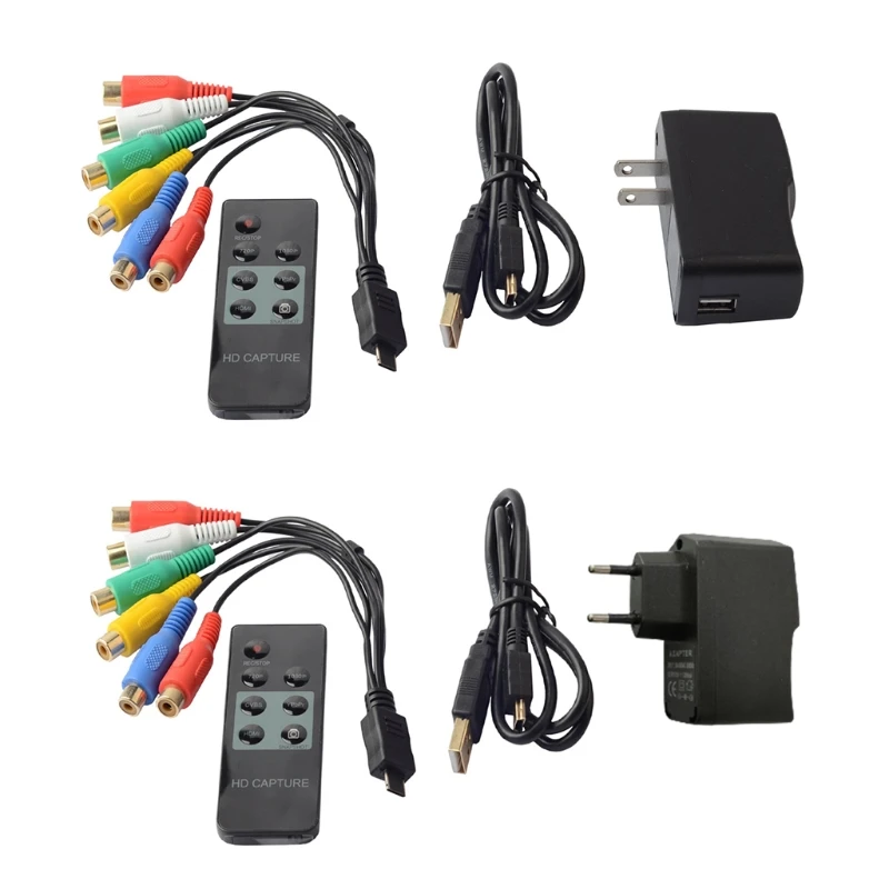 

Video Capture Card, 1080P High Definition HDMI-compatible USB 2.0 Out Capture Recorder Box Device Broadcast Live Stream