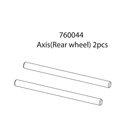 760044 Turbo Racing 1:76 C71 запасные части для радиоуправляемых автомобилей ось (заднее колесо) 2 шт. в упаковке